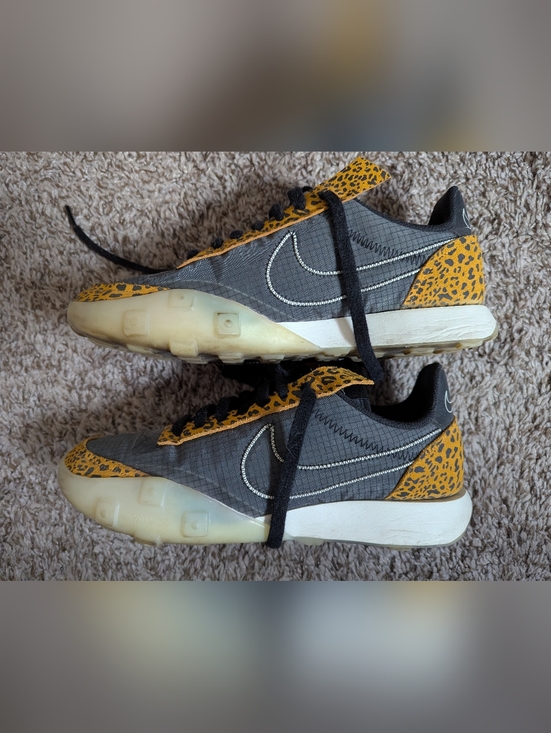 Nike Women's Waffle Racer Leopard Size 10 - Picture 2 of 2